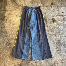 画像2: 【Wiz&Witch】"UNITED" SPORTY DENIM PANTS / OS (2)