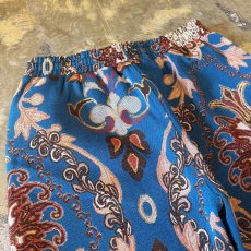 画像9: ALL OVER PATTERN WIDE SILHOUETTE SHORTS / FREE (9)