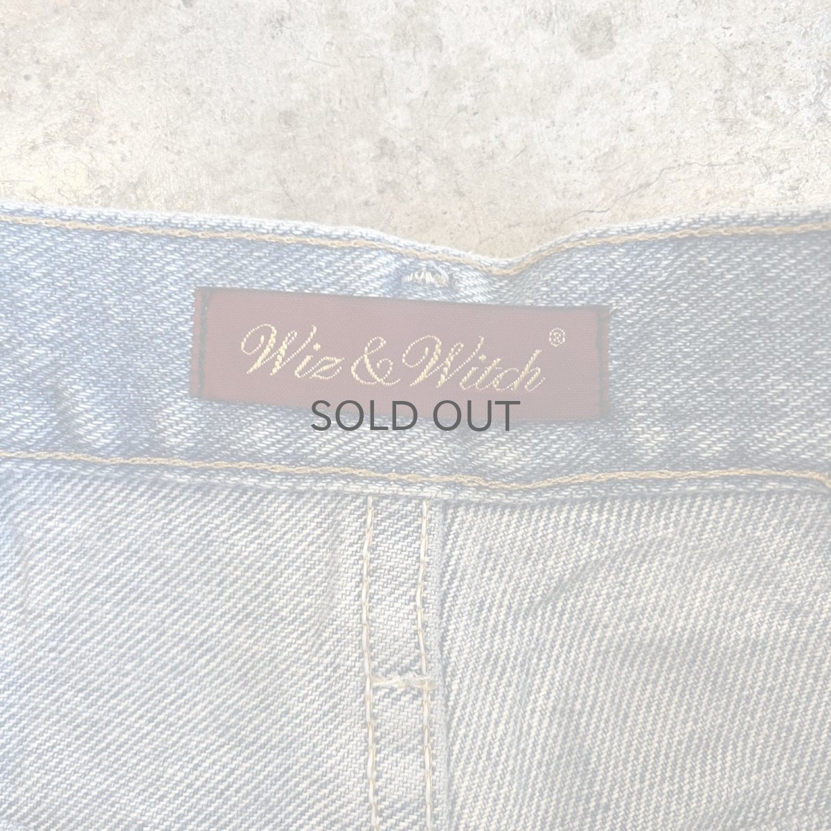 画像11: 【Wiz&Witch】"UNITED" SPORTY DENIM PANTS / OS (11)