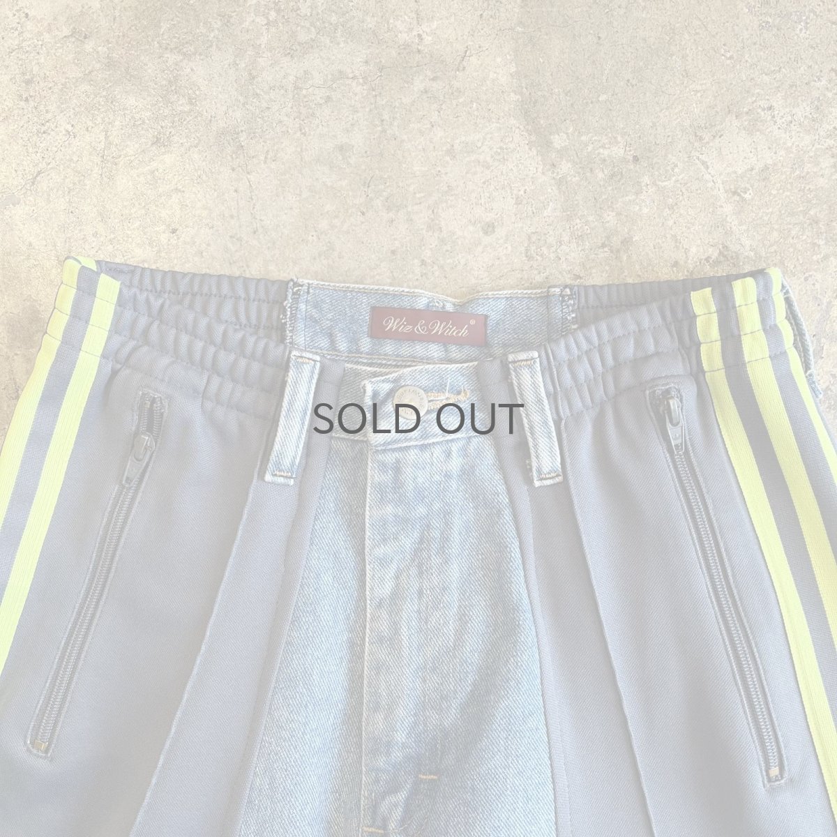 画像7: 【Wiz&Witch】"UNITED" SPORTY DENIM PANTS / OS (7)