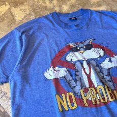 画像3: 80's ANIMAL ART PRINTED S/S TEE / Mens XXL / MADE IN USA (3)