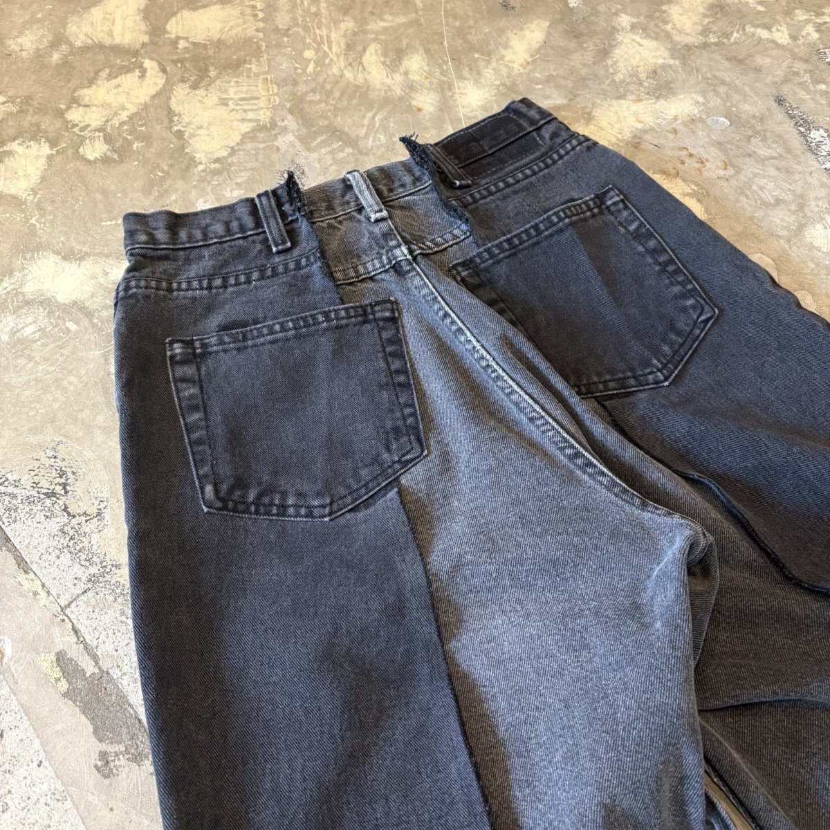 画像9: 【Wiz&Witch】"UNITED" TWINS WIDE DENIM PANTS / W31 (9)