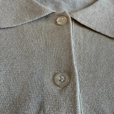 画像4: GLITTER GOLD DESIGN S/S POLO SHIRT / Ladies M  (4)