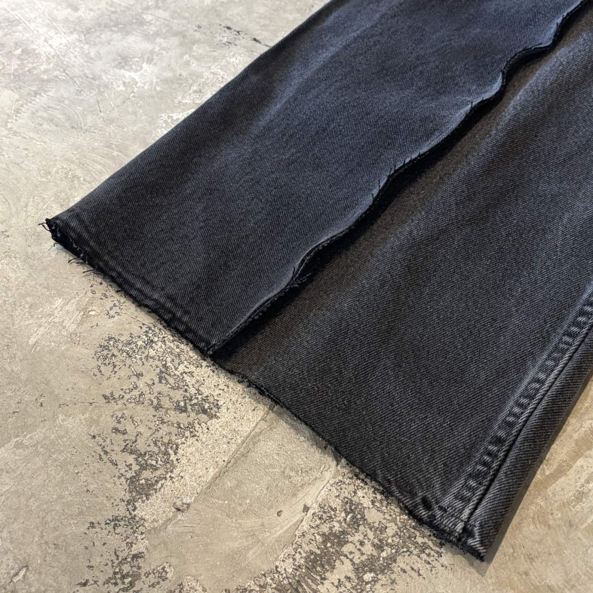 画像8: 【Wiz&Witch】"UNITED" TWINS WIDE DENIM PANTS / W31 (8)