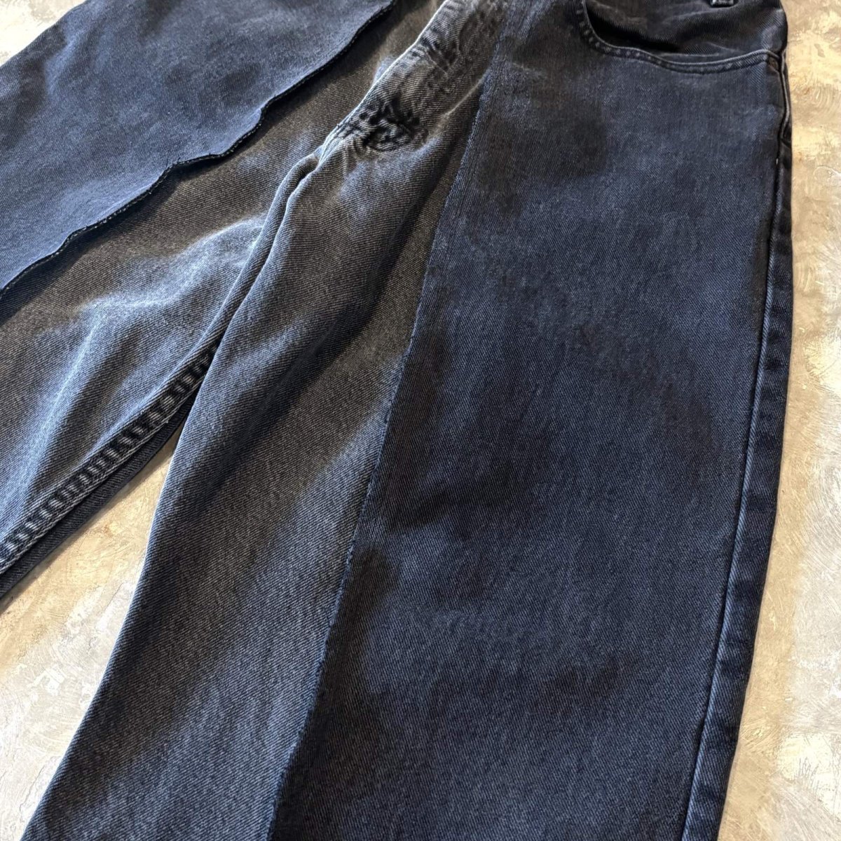 画像4: 【Wiz&Witch】"UNITED" TWINS WIDE DENIM PANTS / W31 (4)