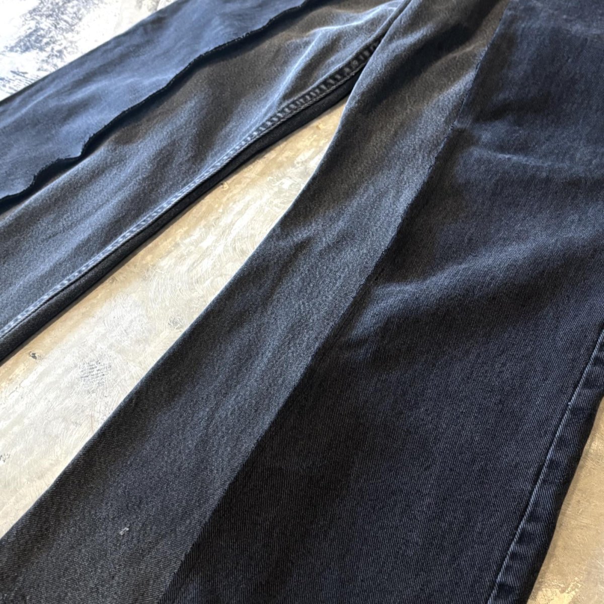 画像6: 【Wiz&Witch】"UNITED" TWINS WIDE DENIM PANTS / W31 (6)
