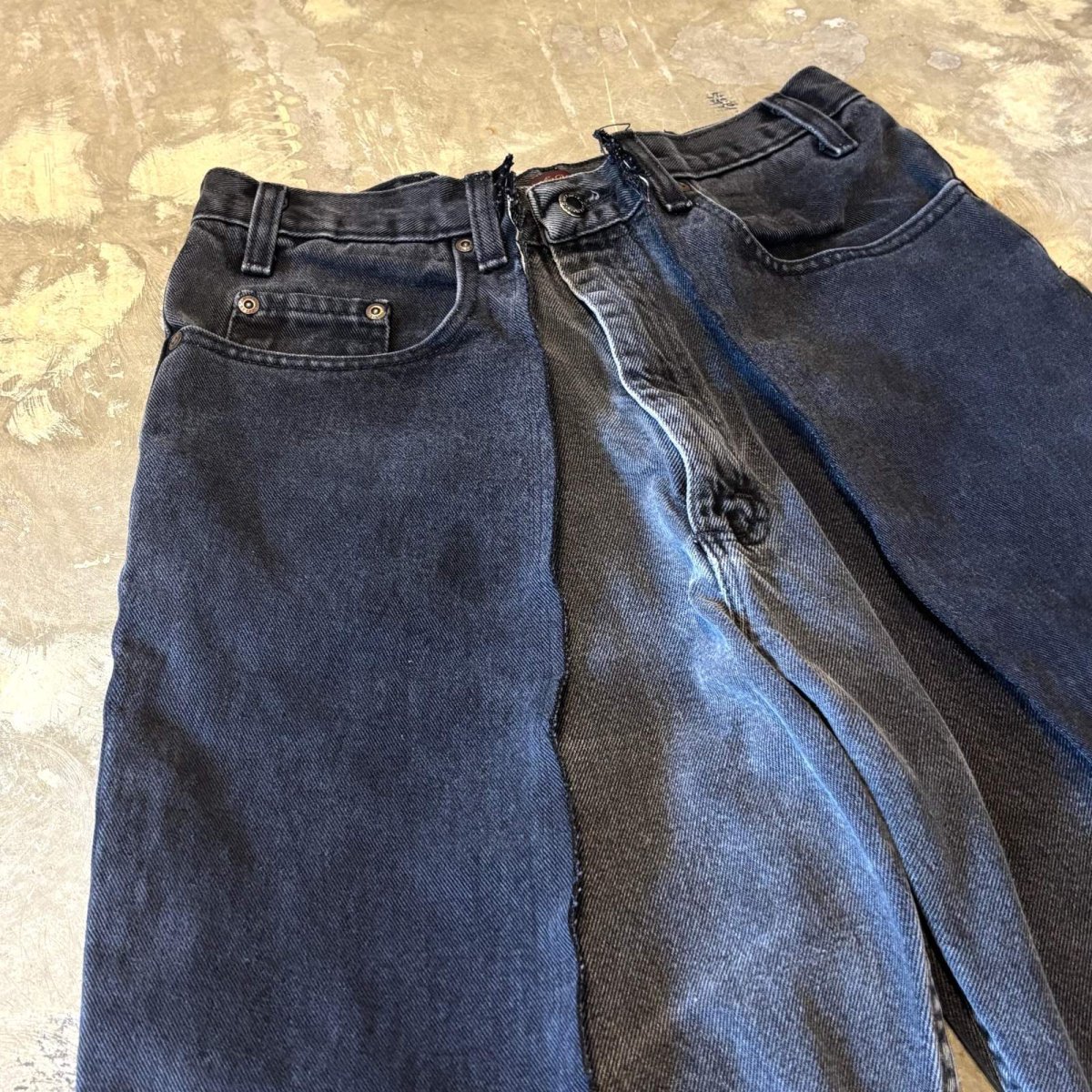 画像3: 【Wiz&Witch】"UNITED" TWINS WIDE DENIM PANTS / W31 (3)