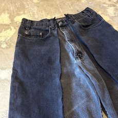 画像3: 【Wiz&Witch】"UNITED" TWINS WIDE DENIM PANTS / W31 (3)