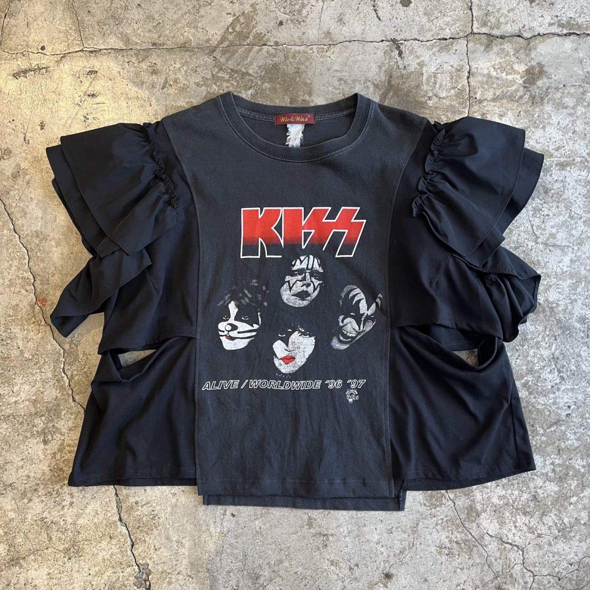 画像1: 【Wiz&Witch】"UNITED" FUTURE ROCK TEE / OS (1)