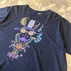 画像4: "THE BLACK CROWS" BOTH SIDE PRINTED DAMAGE S/S TEE / Mens L (4)