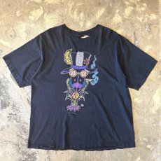 画像1: "THE BLACK CROWS" BOTH SIDE PRINTED DAMAGE S/S TEE / Mens L (1)