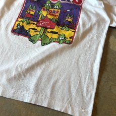 画像6: 80's "ZOOKS"FRONT PRINTED RINGER S/S TEE / Mens L / MADE IN USA (6)