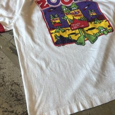 画像5: 80's "ZOOKS"FRONT PRINTED RINGER S/S TEE / Mens L / MADE IN USA (5)