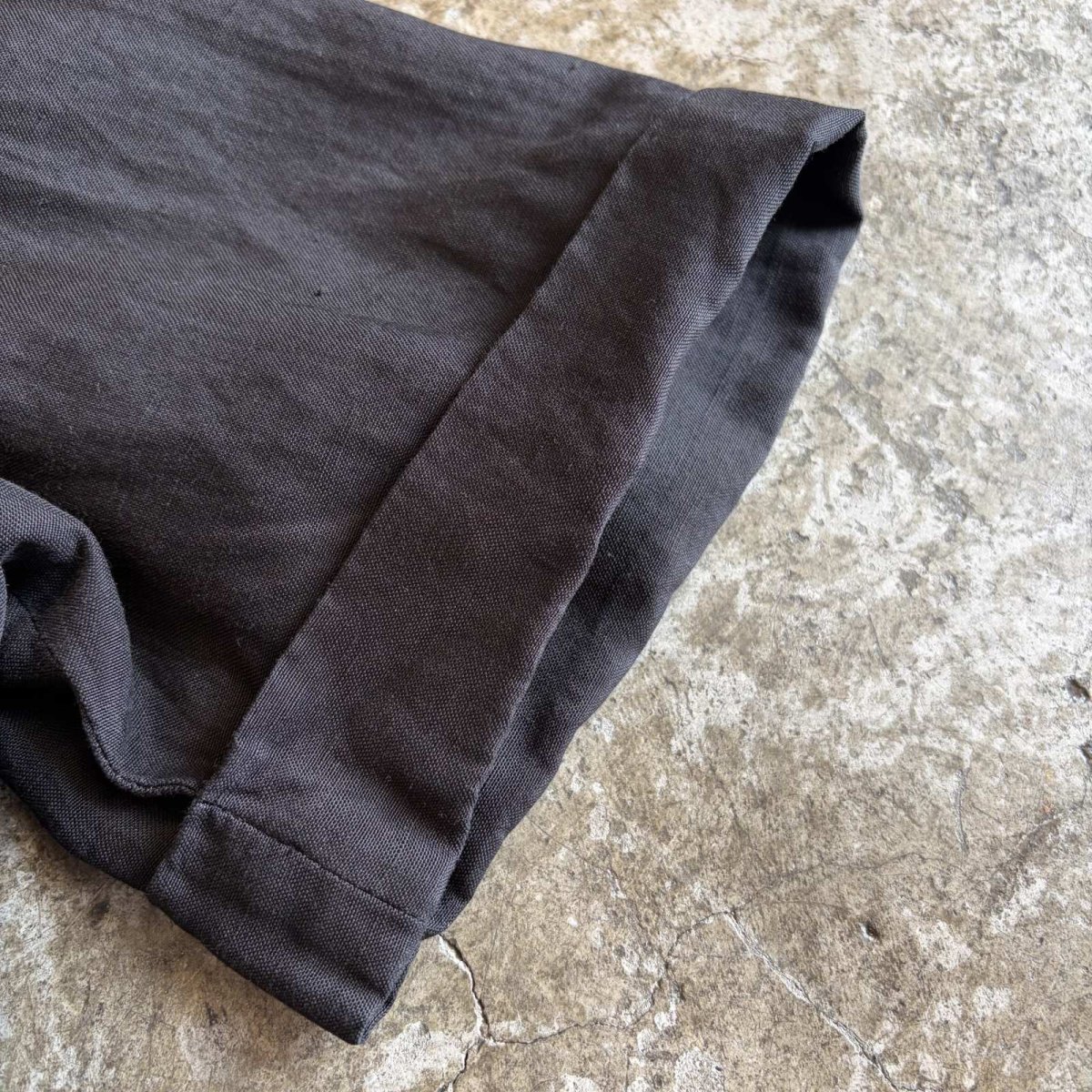 画像7: SILK LINEN DESIGN SHORT S/S JACKET / Ladies L(M) / MADE IN GERMANY (7)