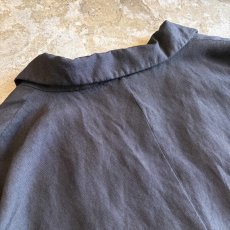 画像8: SILK LINEN DESIGN SHORT S/S JACKET / Ladies L(M) / MADE IN GERMANY (8)