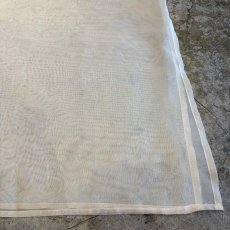 画像4: IVORY COLOR SHEER SLIT LONG SKIRT / W24~W31 (4)