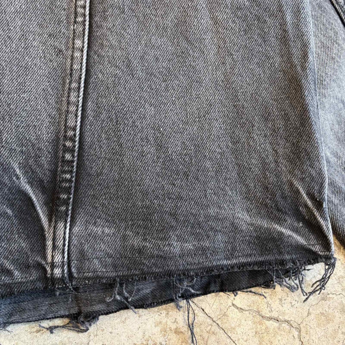 画像9: 【Wiz&Witch】"WANDERER" NO COLLAR ZIP UP DENIM JACKET / OS (9)