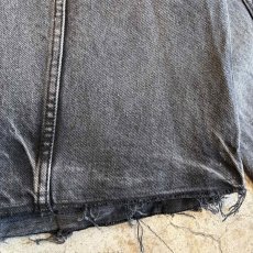 画像9: 【Wiz&Witch】"WANDERER" NO COLLAR ZIP UP DENIM JACKET / OS (9)
