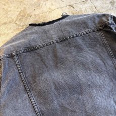 画像8: 【Wiz&Witch】"WANDERER" NO COLLAR ZIP UP DENIM JACKET / OS (8)