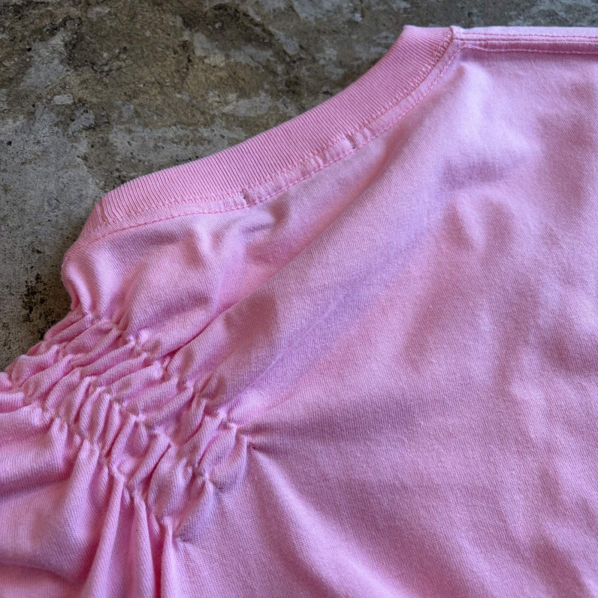 画像8: 【Wiz&Witch】"WEIRD" SHIRRING PLAIN TEE / OS (8)