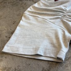 画像6: 【Wiz&Witch】"WEIRD" SHIRRING PLAIN TEE / OS (6)