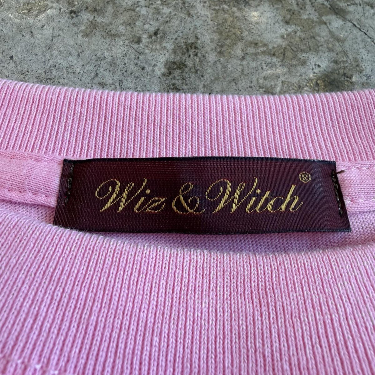 画像10: 【Wiz&Witch】"WEIRD" SHIRRING PLAIN TEE / OS (10)