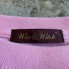 画像10: 【Wiz&Witch】"WEIRD" SHIRRING PLAIN TEE / OS (10)