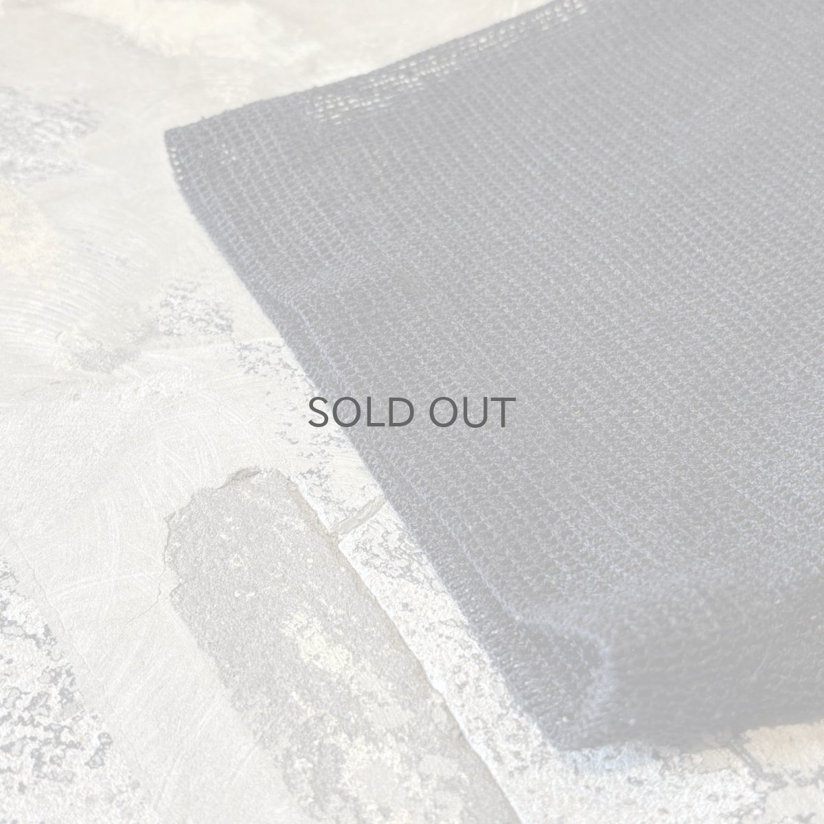 画像7: BLACK MESH OPEN COLLAR S/S SHIRT / Mens L (7)