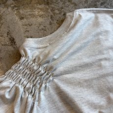 画像8: 【Wiz&Witch】"WEIRD" SHIRRING PLAIN TEE / OS (8)