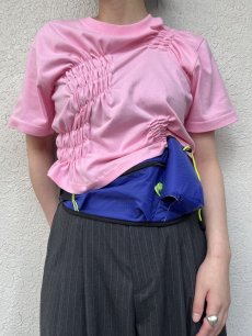画像11: 【Wiz&Witch】"WEIRD" SHIRRING PLAIN TEE / OS (11)