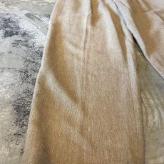 画像7: 【POLO BY RALPF LAUREN】WIDE SILHOUETTE BEIGE COLOR SLACKS / W32 (7)