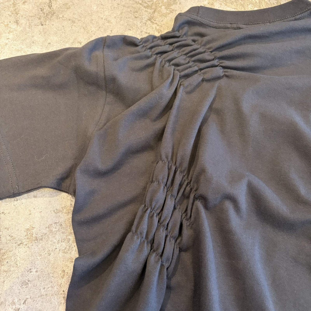 画像7: 【Wiz&Witch】"WEIRD" SHIRRING PLAIN TEE / OS (7)