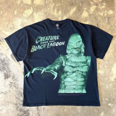 画像1: "CREATURE FROM THE BLACK LAGOON" PRINTED MOVIE S/S TEE / Mens XL (1)