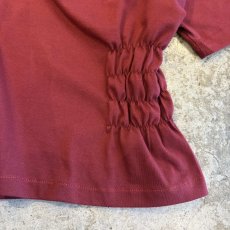 画像8: 【Wiz&Witch】"WEIRD" SHIRRING PLAIN TEE / OS (8)