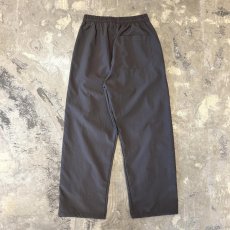 画像2: 【WONDERGROUND】WAVE NOTCH PATTERN NYLON PANTS / CHARCOAL / OS (2)
