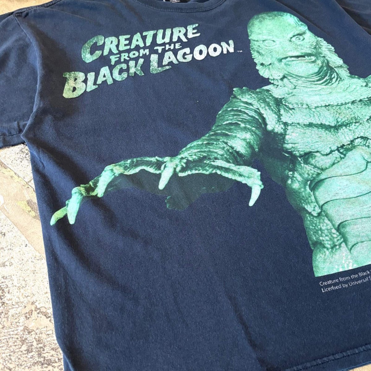 画像5: "CREATURE FROM THE BLACK LAGOON" PRINTED MOVIE S/S TEE / Mens XL (5)