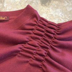 画像5: 【Wiz&Witch】"WEIRD" SHIRRING PLAIN TEE / OS (5)