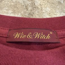 画像10: 【Wiz&Witch】"WEIRD" SHIRRING PLAIN TEE / OS (10)
