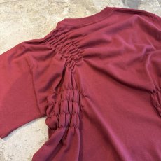 画像7: 【Wiz&Witch】"WEIRD" SHIRRING PLAIN TEE / OS (7)