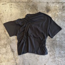 画像2: 【Wiz&Witch】"WEIRD" SHIRRING PLAIN TEE / OS (2)