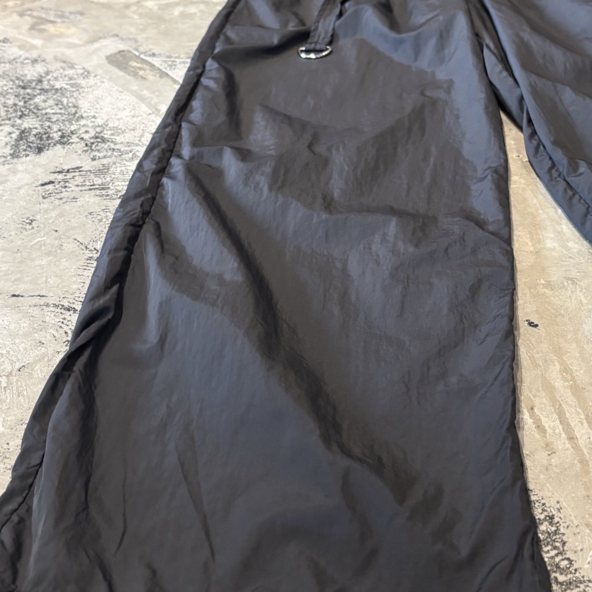 画像8: 【WONDERGROUND】D-CODE LAYERED NYLON PANTS / BLACK / OS (8)