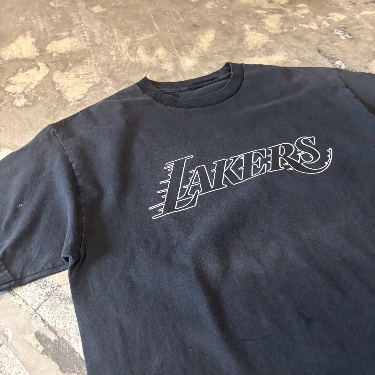 画像3: "LAKERES" FRONT LOGO PRINTED S/S TEE / Mens L  (3)