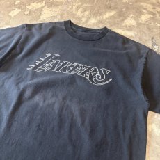 画像4: "LAKERES" FRONT LOGO PRINTED S/S TEE / Mens L  (4)