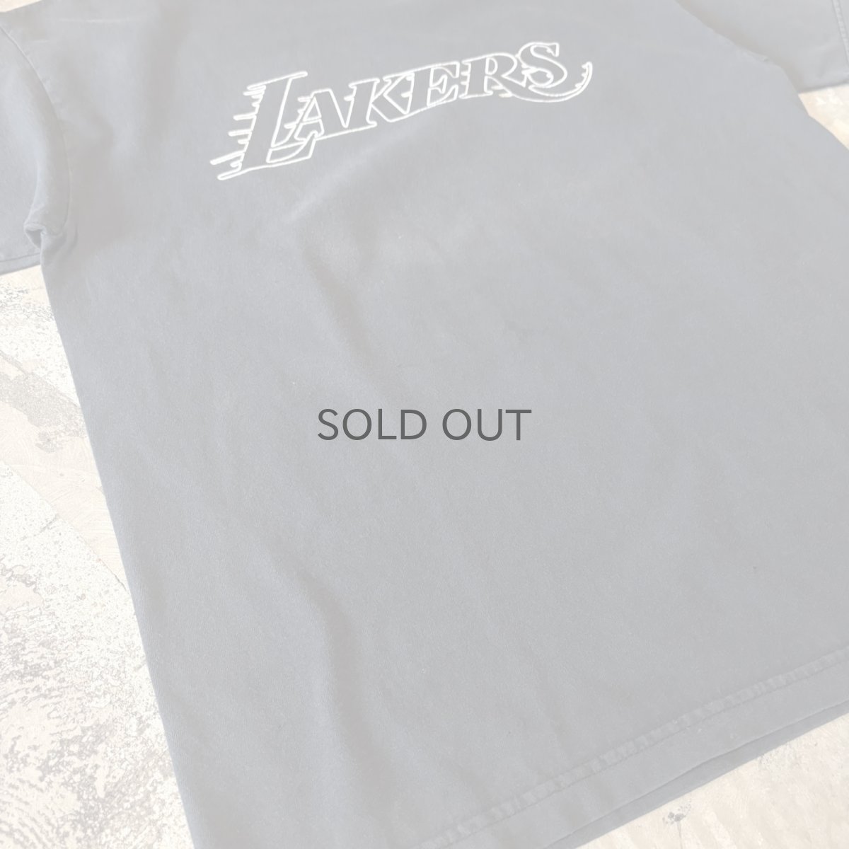 画像5: "LAKERES" FRONT LOGO PRINTED S/S TEE / Mens L  (5)