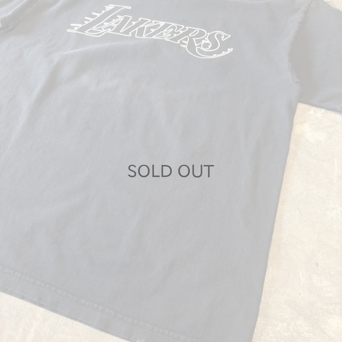 画像6: "LAKERES" FRONT LOGO PRINTED S/S TEE / Mens L  (6)