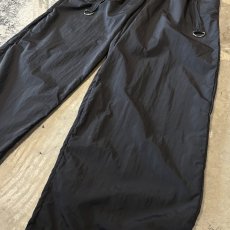 画像7: 【WONDERGROUND】D-CODE LAYERED NYLON PANTS / BLACK / OS (7)