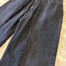 画像4: 【Wiz&Witch】"UNITED" TWINS WIDE DENIM PANTS / W31 (4)