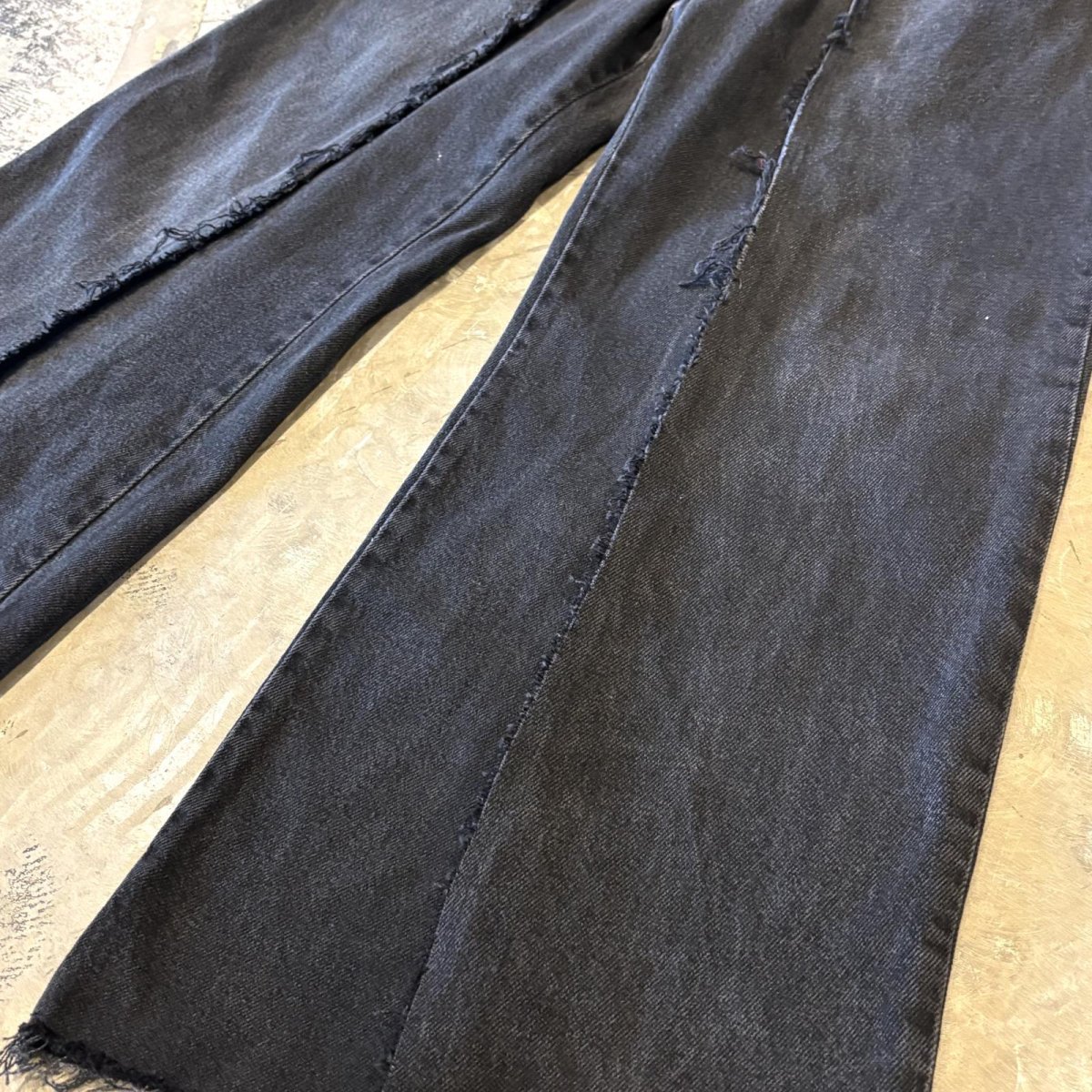 画像6: 【Wiz&Witch】"UNITED" TWINS WIDE DENIM PANTS / W31 (6)