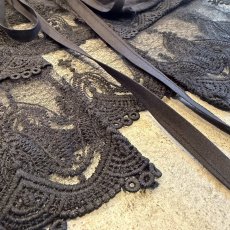 画像9: 【Wiz&Witch】"UNITED" LACE MIX WRAP SKIRT / FREE (9)