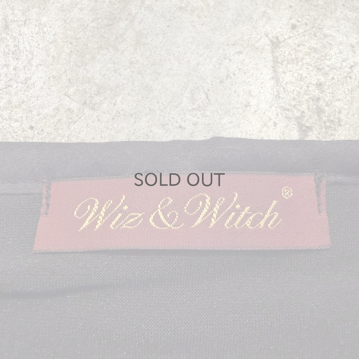 画像10: 【Wiz&Witch】"UNITED" LACE MIX WRAP SKIRT / FREE (10)